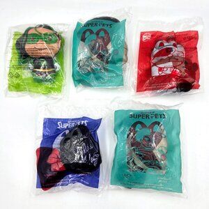 League Of Super Pets McDonald’s Happy Meal Toys Superman Cyborg Green Read